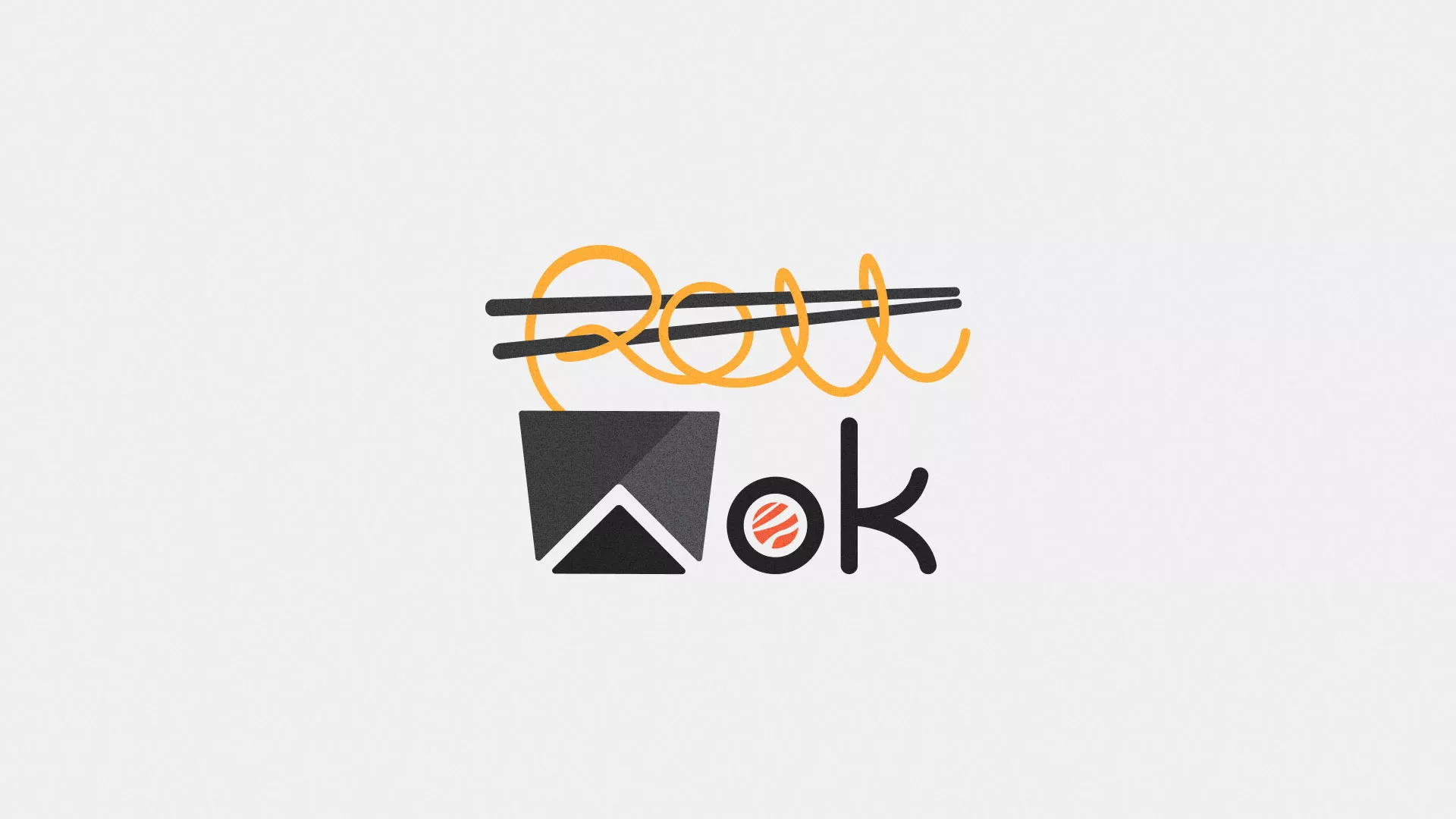 Разработка логотипа в Пионерском для суши-бара «Roll Wok Club» Разработка логотипа в Пионерском для суши-бара «Roll Wok Club»