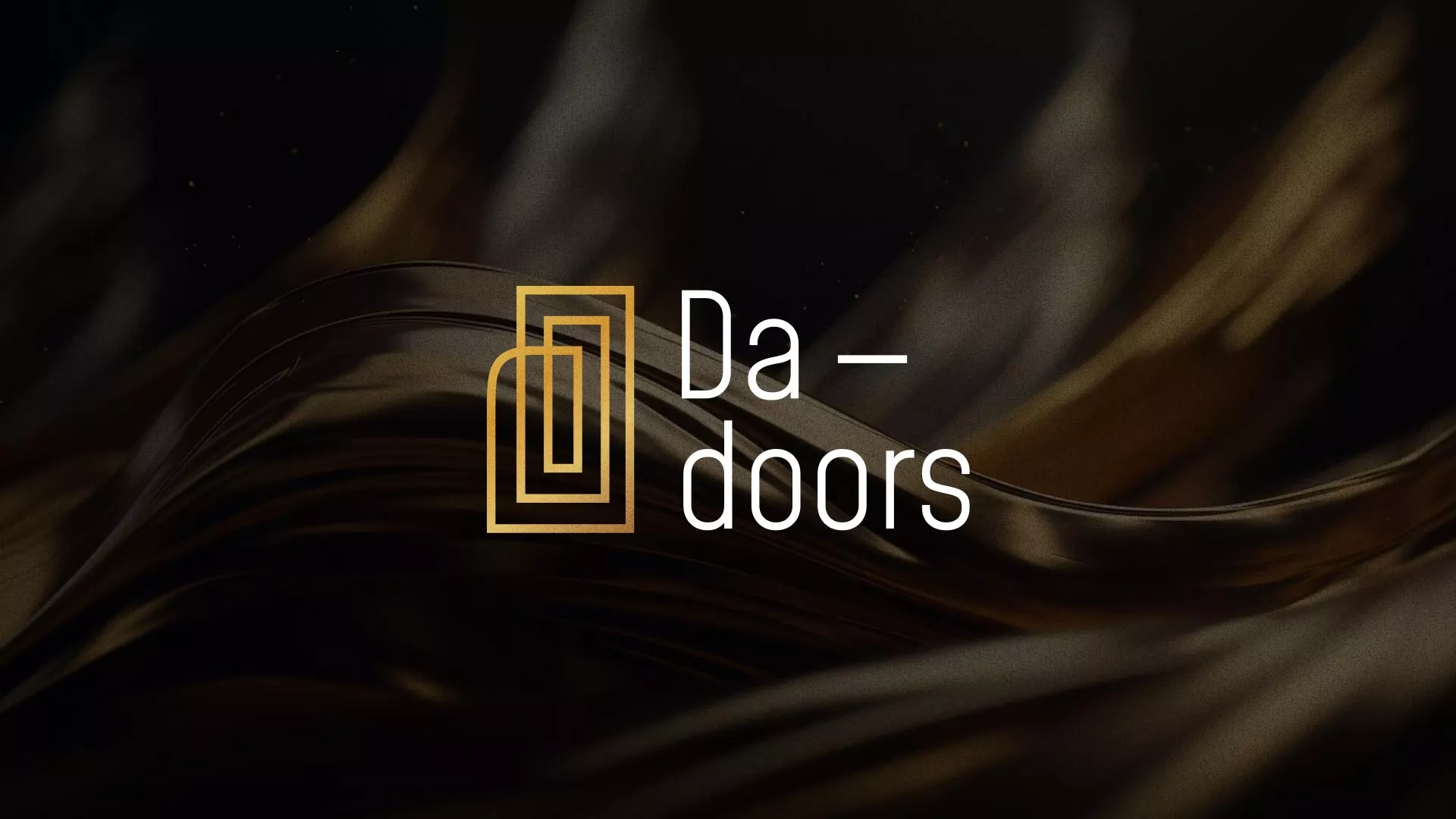 Разработка логотипа для компании «DA-DOORS» в Пионерском