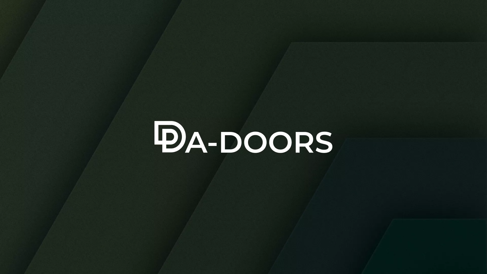 Создание логотипа компании «DA-DOORS» в Пионерском
